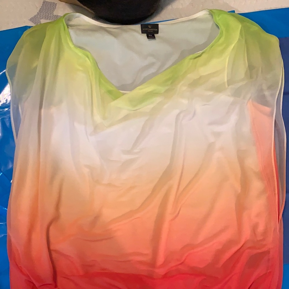 Colorful ombré